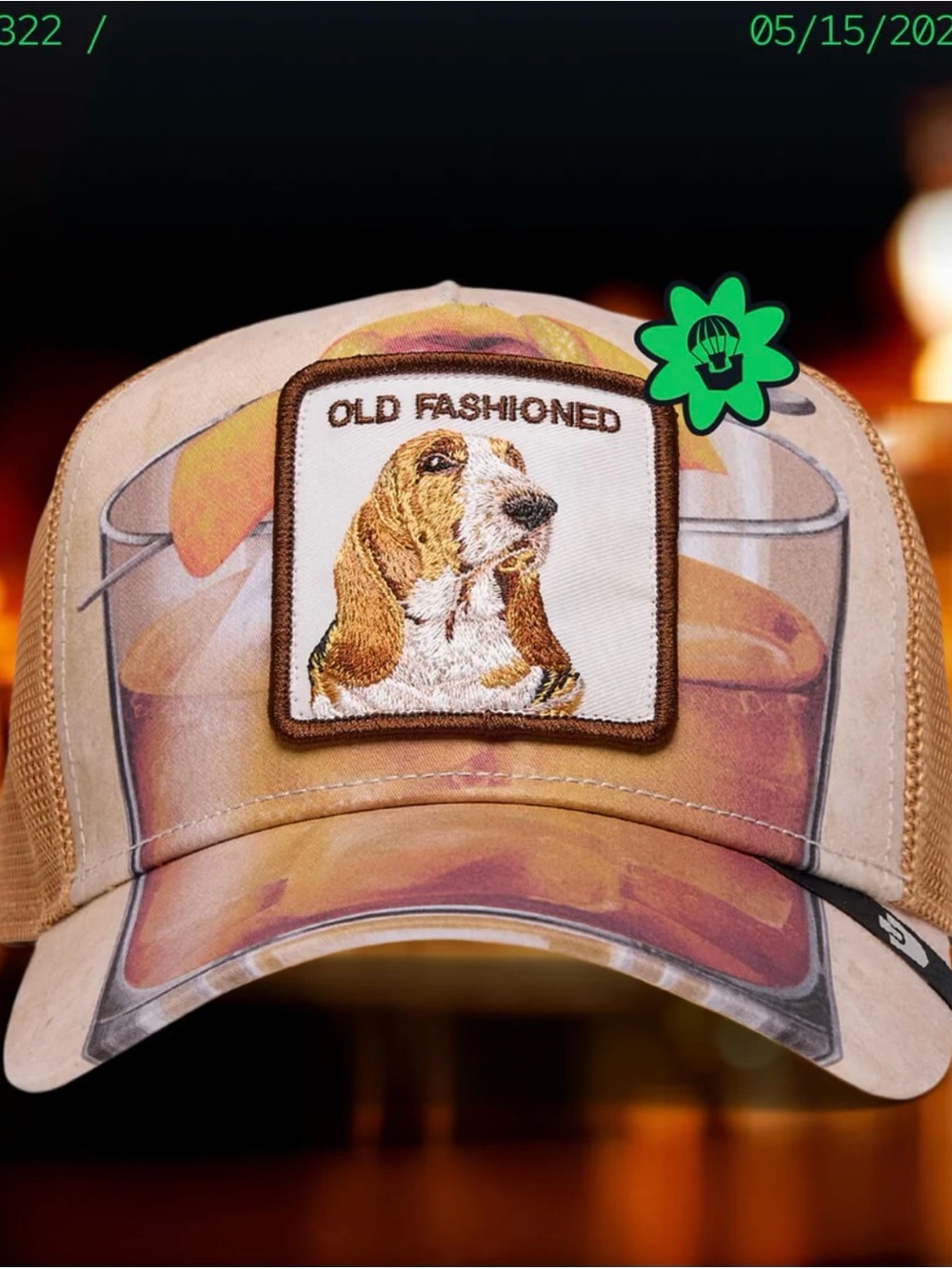 Goorin Bros "HAIR OF THE DOG" Trucker Hat Mesh SnapBack NWT